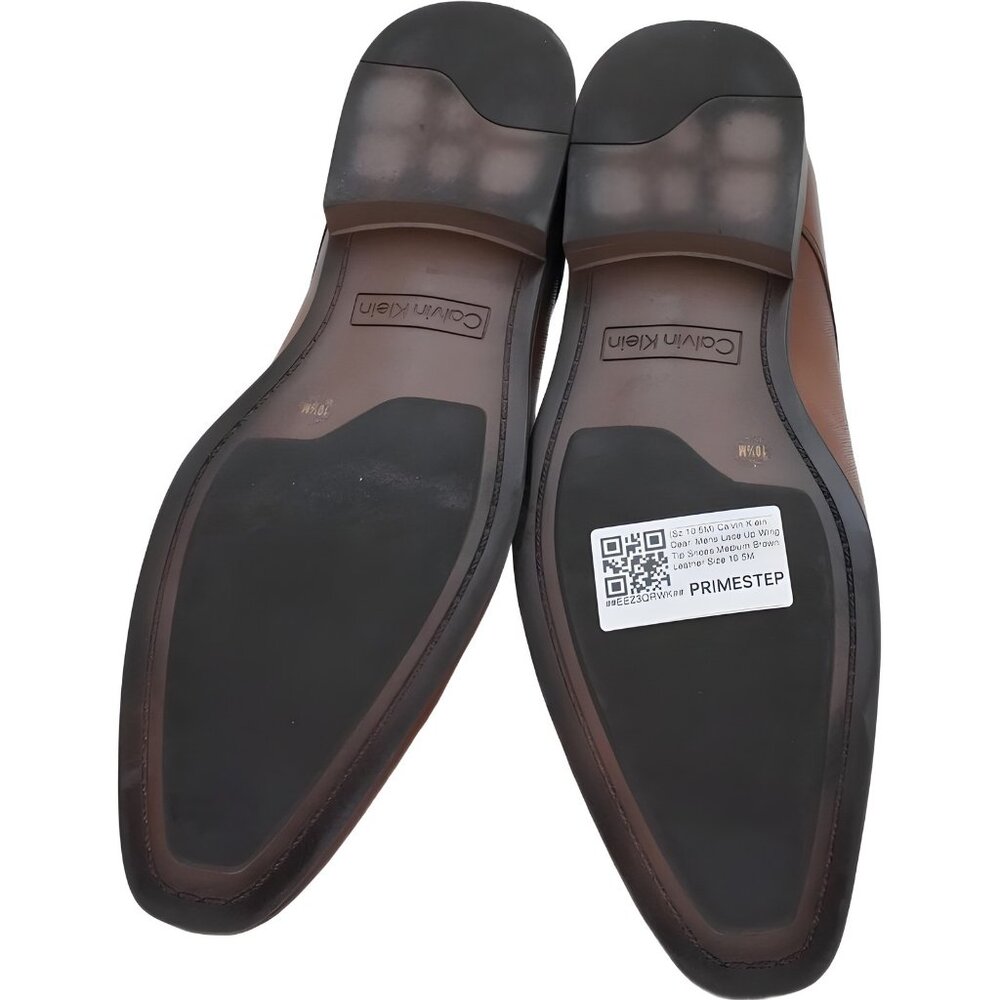 Calvin Klein Wingtip Lace-Up Dress Shoes Mens US 10.5M - Picture 6 of 6
